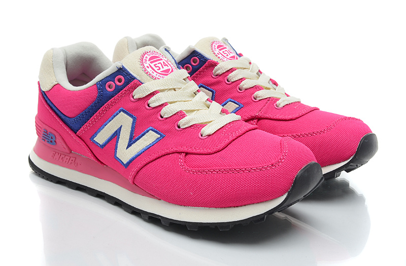 Chaussure New Balance Running 574 Femme en Rose